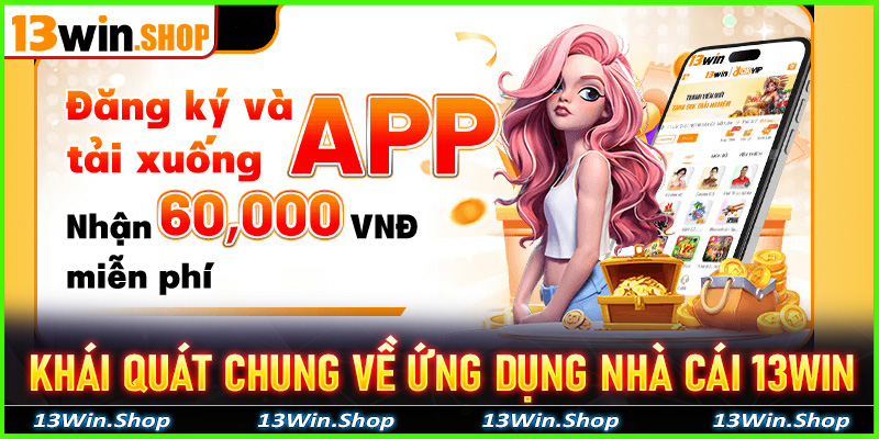 Khái quát chung về ứng dụng nhà cái 13win
