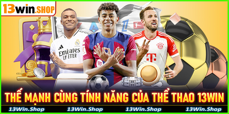 Những thế mạnh cùng tính năng chính của của nền tảng cá cược thể thao 13win