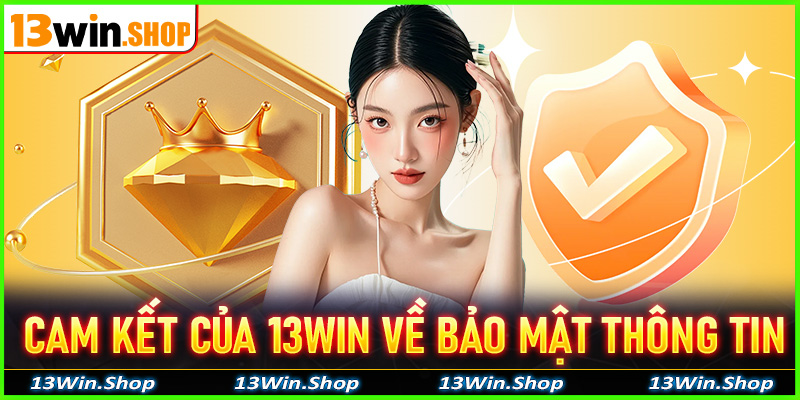 Những cam kết của 13win về bảo mật thông tin